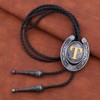 GelConnie Bolo Tie Letter T, Bolero Ties Mens Western Bolo