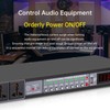 FMUSER 10-Outlet Power Sequencer Conditioner, 3000W Rack Power Conditioner with