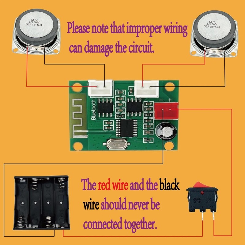 CYOEST DIY Bluetooth Speaker Box Kit – Build Your Own