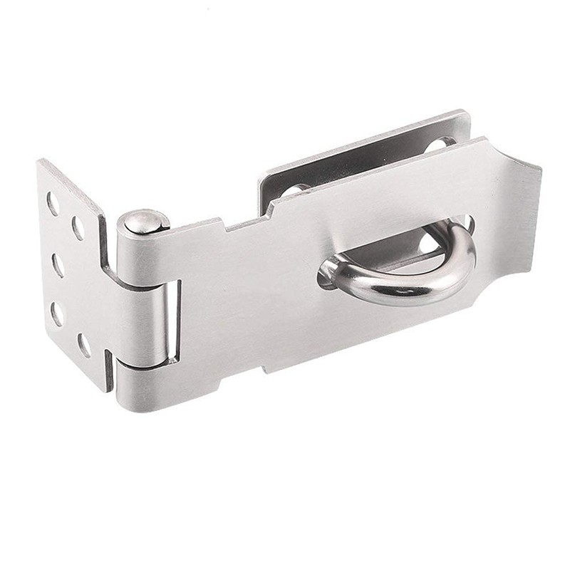 2 Sets Door Padlock Hasp Heavy Duty Stainless Steel Padlock