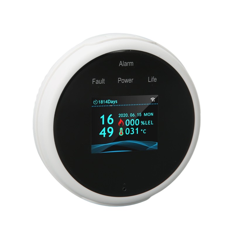 Smart Gas Leak Detector Highly Sensitive Combustible Gas Alarm WiFi