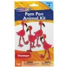 Creativity Street Pom Pon Animal Kit, Flamingos, 2" x 2.75"