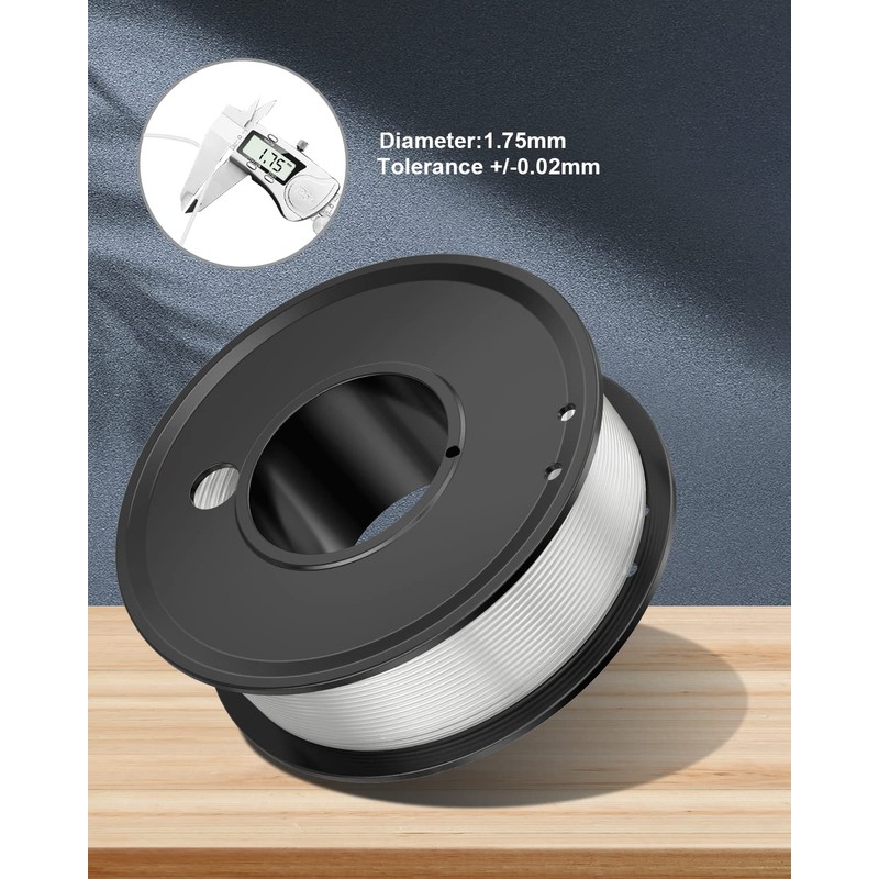 FAHKNS 3D Printer Filament PLA Glow in The Dark 1.75mm