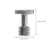 LABRIMP 5pcs Camera Mount Screws Quick Release Adapter for Tripods