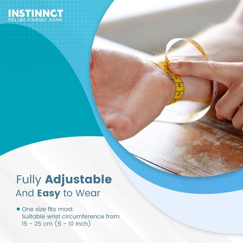 INSTINNCT Wrist Thumb Support Brace, Fully Adjustable Thumb Brace for