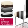DecoHomeTextil Universal Stretch Plain Chair Cover, Chair Cover, Covers