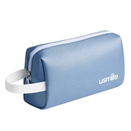 usmile - Funda de viaje para cepillo para polvo de dientes eléctrico e hilo dental de agua, bolsa de aseo colgante de piel sintética resistente al agua, se adapta a C10, C30, P10S, Y10PRO, Y20PRO