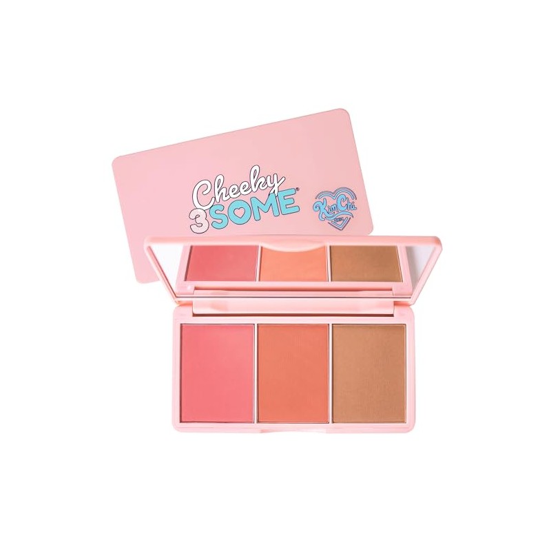Kimchi Chic, Paleta de Rubores, Cheeky 3Some Blush - Bonita