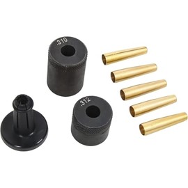 XIUZHENG 8 - Piece Injector Seal Installer Kit (160/250/330/408/430) - Compatible with Lisle 34720 - Replaces Single & Double Teflon Seals in Fuel Injectors for Sealed Engines