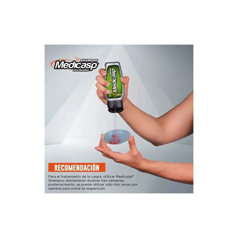 Shampoo Medicasp Antimicótico Anti Caspa 130ml