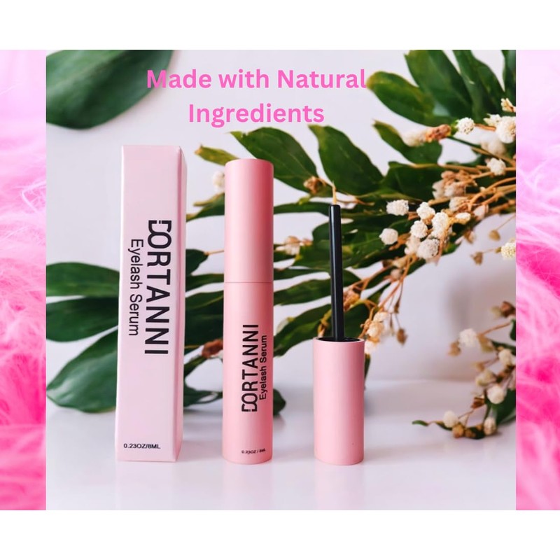 Dortanni Eyelash Growth Serum for Longer, Thicker Lashes