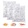 Ksvaye Pack of 300 Reusable Cling Film with Elastic Covers