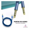 Importeek 20pz Cable Auxiliar 3.5mm Jack Audio Audifonos Bocinas