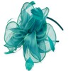 DRESHOW Fascinators Hat Tea Party Headwear Ribbons Feathers on a