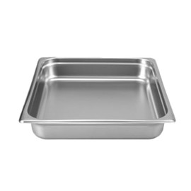 A-to-Z Supply STPA3232 Steam Table Pan, 2/3 Size, 2-1/2" deep, Anti-jam, 24 Gauge, 18/8 Stainless Steel, NSF (Made in China)