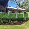 Expandable Faux Ivy Fence Privacy Screen Stretchable Artificial Hedge Single