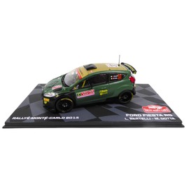 OPO 10 - Rally car 1/43 compatible with Ford Fiesta R5 Monte Carlo 2014 Bertelli Dotta - BR20