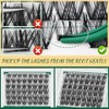 KEYYOU Agrupaciones de latigas,96 Pcs Cluster Lashes D Curl 10-18MIX