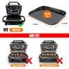 Non-Stick Cast Iron Griddle Plate for Ninja Woodfire OG700/OG701 Grills
