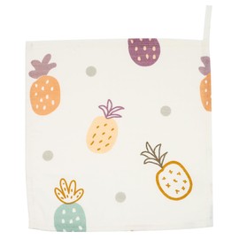 Kisangel 1Pc Cotton Face Towel Drying Square Handkerchief for Newborns Durable Portable Washcloth for Sensitive Skin for Bath The Go Use