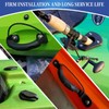 Anndason 2 Pcs Kayak Deck Plastic Flush Mount Fishing Boat