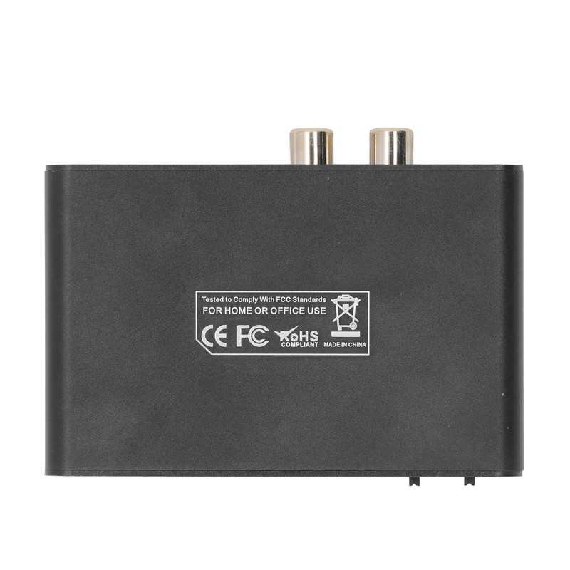 Digital to Analog Audio Converter 192KHZ Optical to RCA 3.5mm
