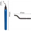Swivel Head Deburring Tool - Deburring Tool with 5 Blades,Removing
