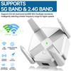 Generic WiFi Extender, 1200Mbps Dual Band 2.4G/5G Wireless Internet Repeater