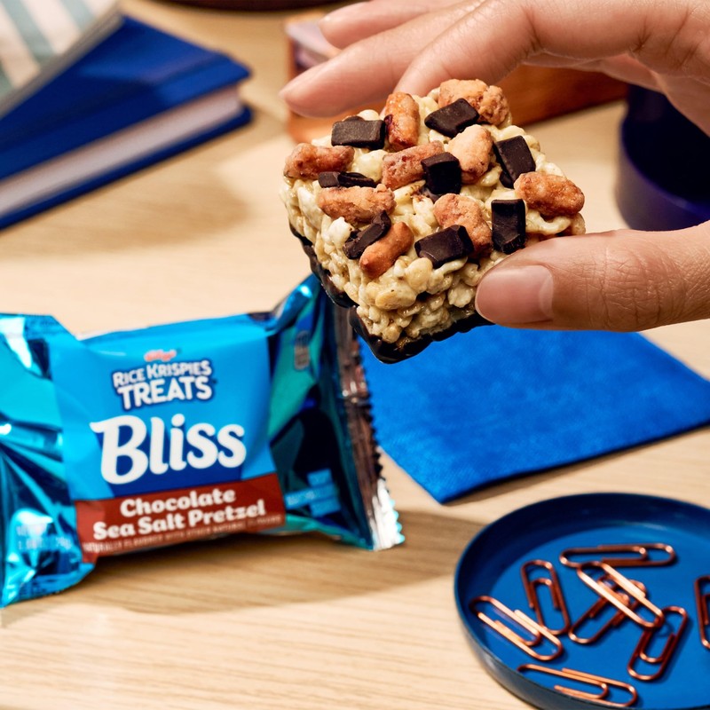 Rice Krispies Treats Bliss Crispy Marshmallow Squares, Snack Bars, Chocolate