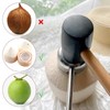 Coconut Opener Tool Set,Food Grade Coconut Opener,Coconut Scraper for Kitchens,Picnics