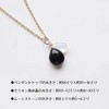 Morion Black Crystal Moonstone Pendant Top po180807-3