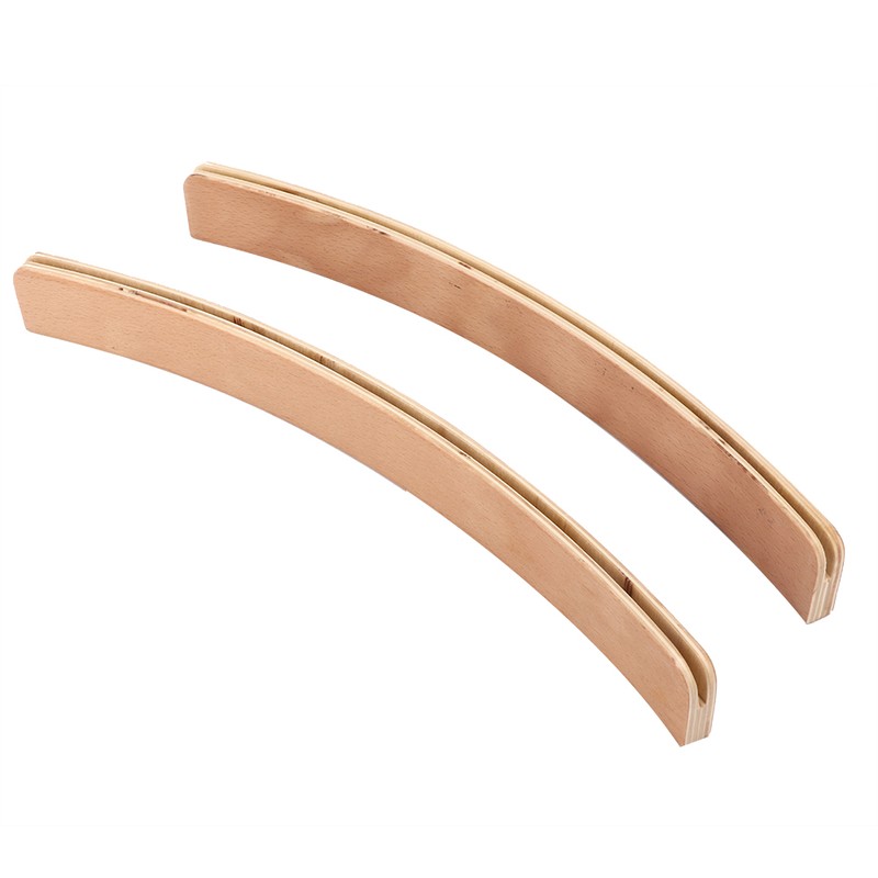 2pcs Wooden Pocker Stand Hands Free Playing Card Organizer Base