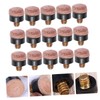 WOONEKY 30 Pcs Screw Cue Tips Replacement for Billiard Cues