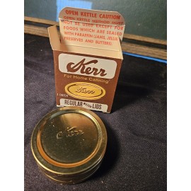 BALL Vintage Kerr Regular Mason Jar Lids 1 Dozen (12) NOS
