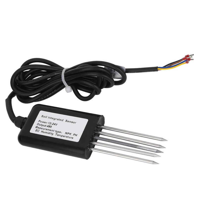5-Pin PH NPK Temperature and Humidity EC Sensor Conductivity Detector