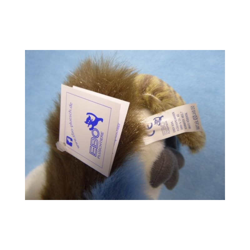 Kookaburra schwarz-weiß-blau 22 cm