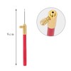 VOANZO Metal Handle Embroidery Crochet Hook Beading Needle Tools Sequin