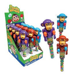 Kidsmania Punchy Monkey Candy Dispenser (Pack of 12)