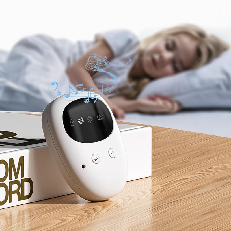 Wireless Bedwetting Alarm (Potty Training, Timer) - White