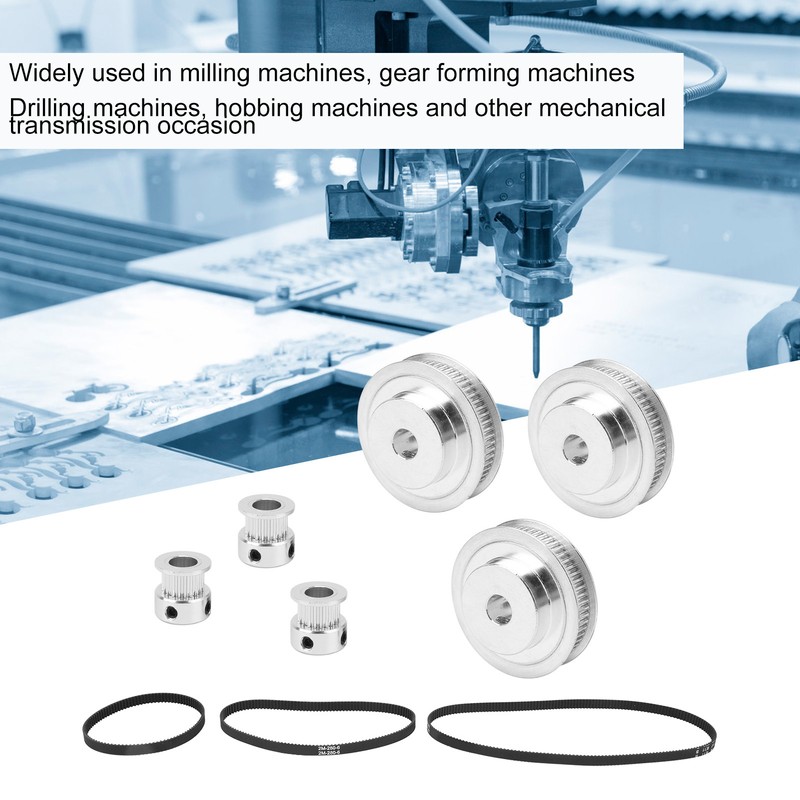 20 Teeth / 60 Teeth Synchronous Wheel 8mm Bore 2GT200/280/400/mm