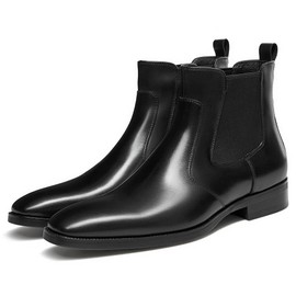 ALIPASINM Mens Dress Boots Leather Chelsea Boots for Men