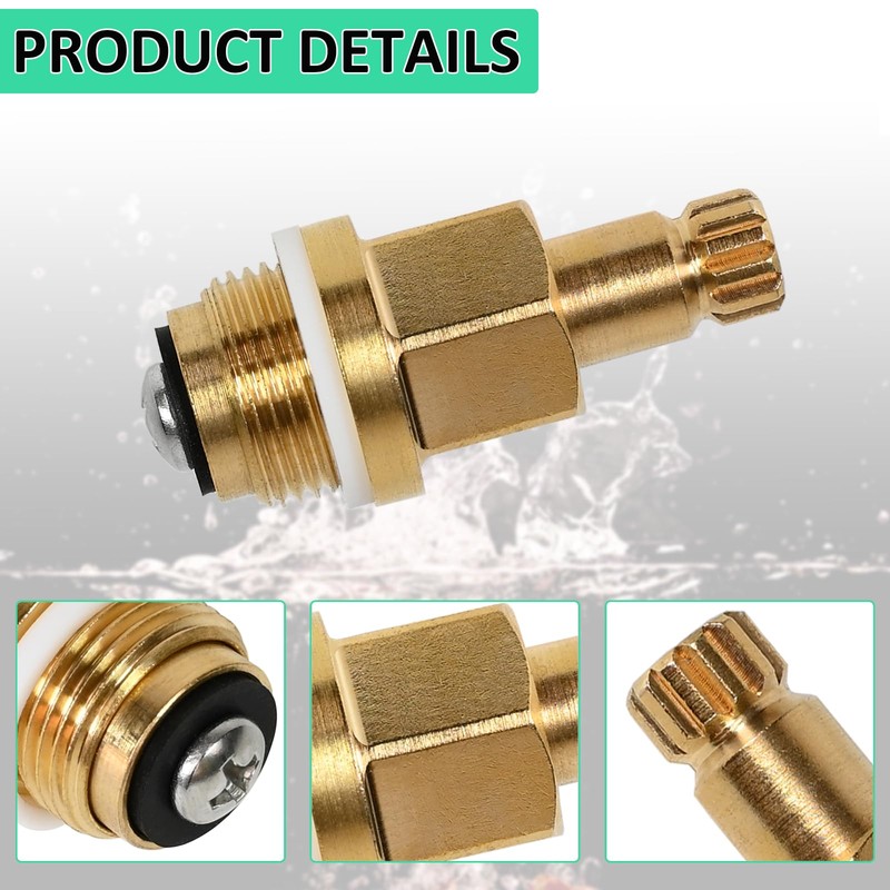 PK1100 Premium Brass Globe Valve Stem & Bonnet for Arrowhead