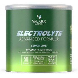 VALARA Electrolitos En Polvo Sin Azúcar Sin Calorias Sabor Limón
