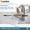 Quanaoo Deflector Control Cable 105-9990 for Toro Snowthrower fits Toro