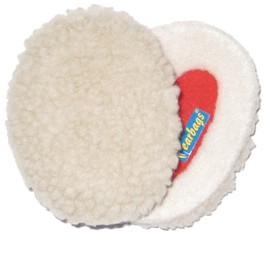 earbags Faux Lambskin Ear Warmers, Beige, Medium