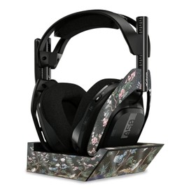 MightySkins Glossy Glitter Skin Compatible with Astro A50 Wireless Headphones + Base Station (Gen 4) - Asian Fabric | Protective, Durable High-Gloss Glitter Finish | Easy to Apply | Made in The USA