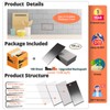 StyloVue 100 Pieces Peel and Stick Backsplash for Kitchen, 3"