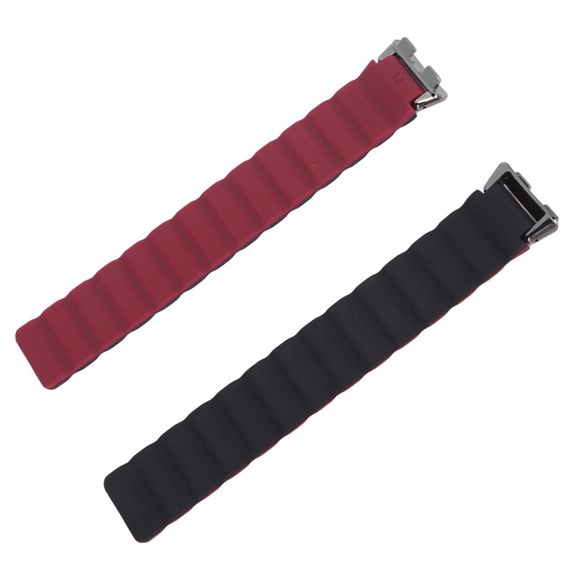 Silicone Magnetic Watch Band Adjustable Quick Release Flexible Sweatproof Comfortable