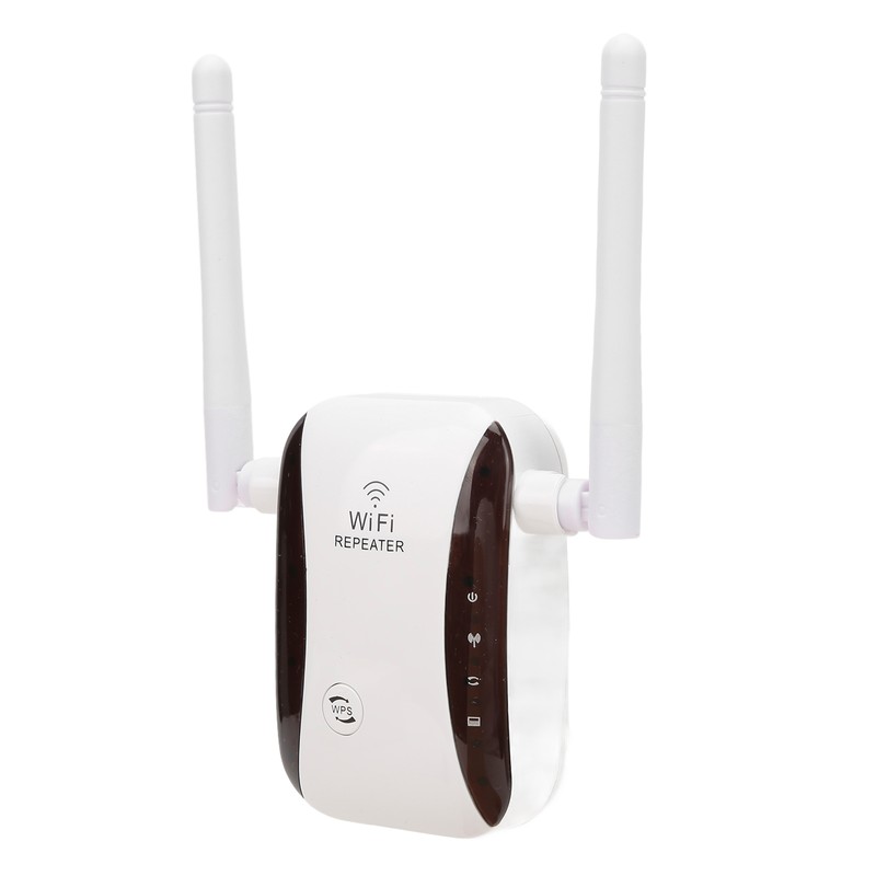 WiFi Range Extender 300mbps 2 Antennas Wireless Signal Repeater Amplifier