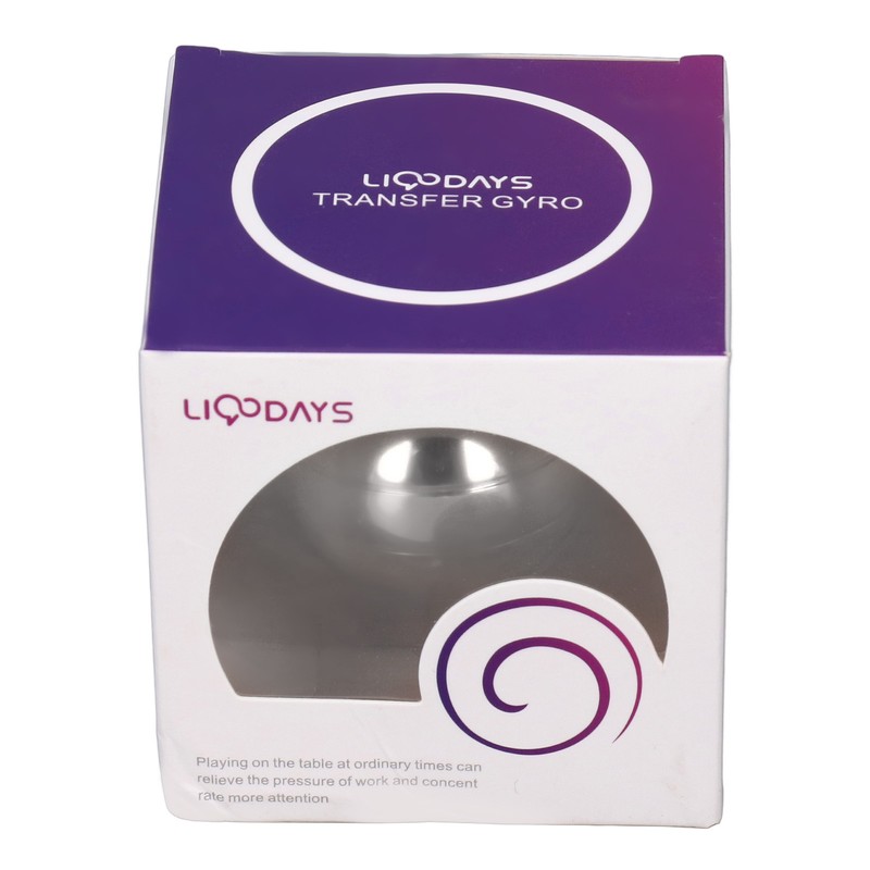 45mm Diameter Gyroscope Ball Alloy Rotating Anxiety Relief Fingertip Decompression